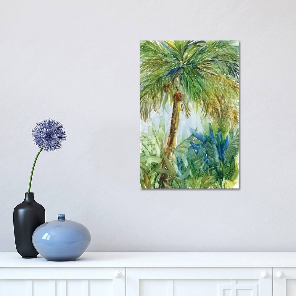 iCanvas "Vintage Palm" by Carol Robinson Canvas Print