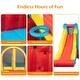preview thumbnail 5 of 9, Leadzm Kids Inflatable Bounce House Safety Jumper Slide with 450W Blower