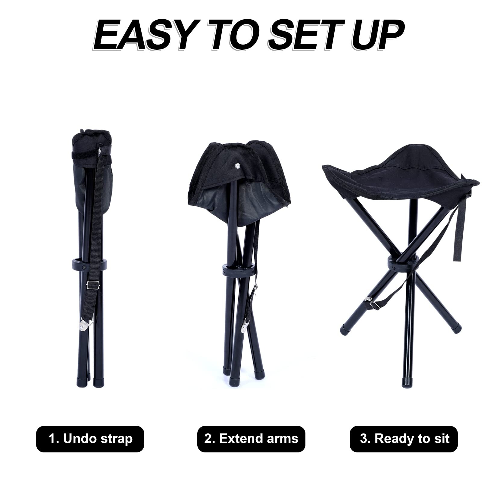 Mountain summit gear online tripod stool camp chair