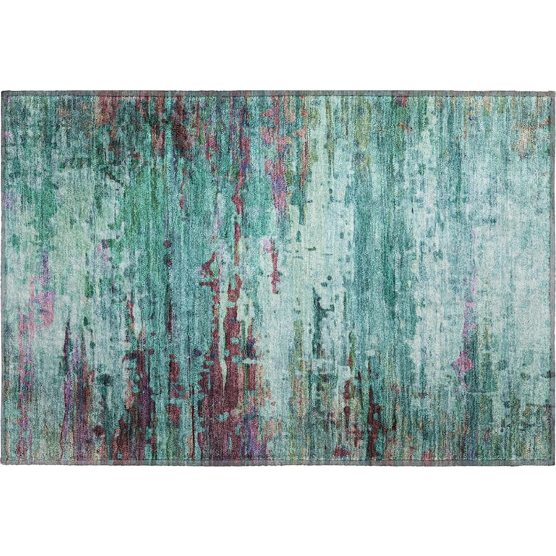 Premium Washable Super Soft Abstract Ombre Mayfield Rug