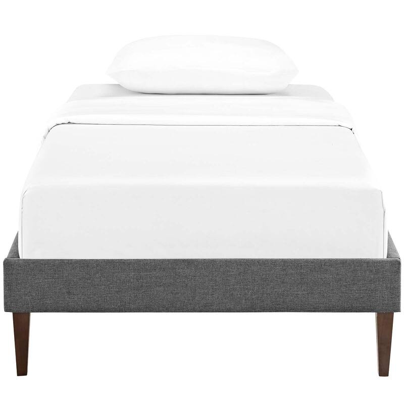 Tessie Twin Bed Frame with Squared Tapered Legs
