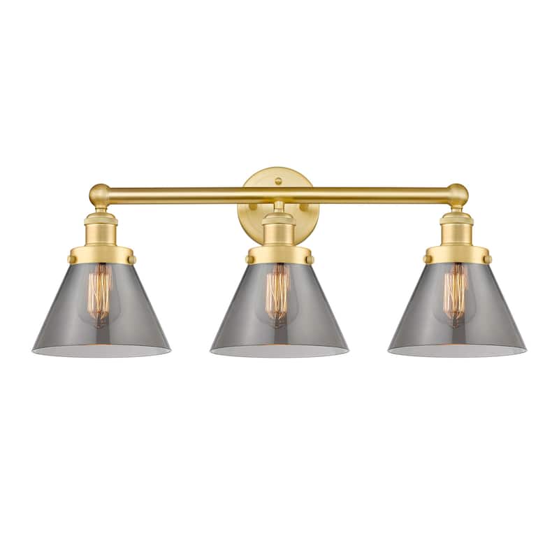 Innovations Lighting 616-3W-10-25 Cone Vanity Cone 3 Light 25" Wide