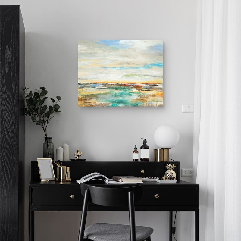 Shore Break by Liz Jardine Canvas Art Print