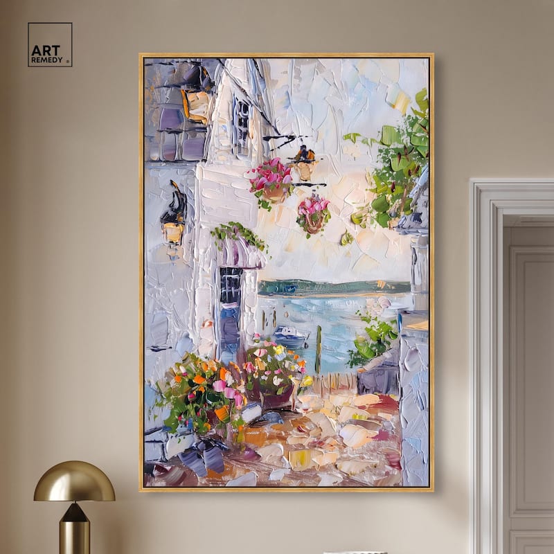 Harbor Hideaway I Canvas by Art Remedy