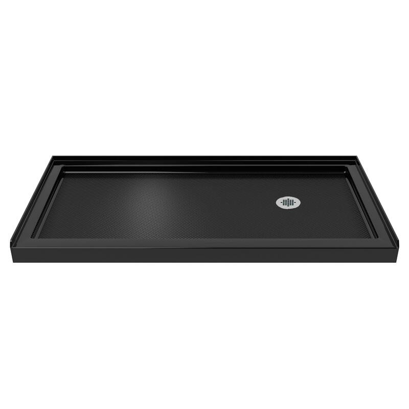DreamLine Infinity-Z 30 in. D x 60 in. W x 74 3/4 in. H Sliding Shower Door and Shower Base Kit