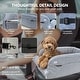 preview thumbnail 16 of 24, WOWMAX Small Dog Car Seat for Center Console Pet Booster Seat for Car Cat Carrier