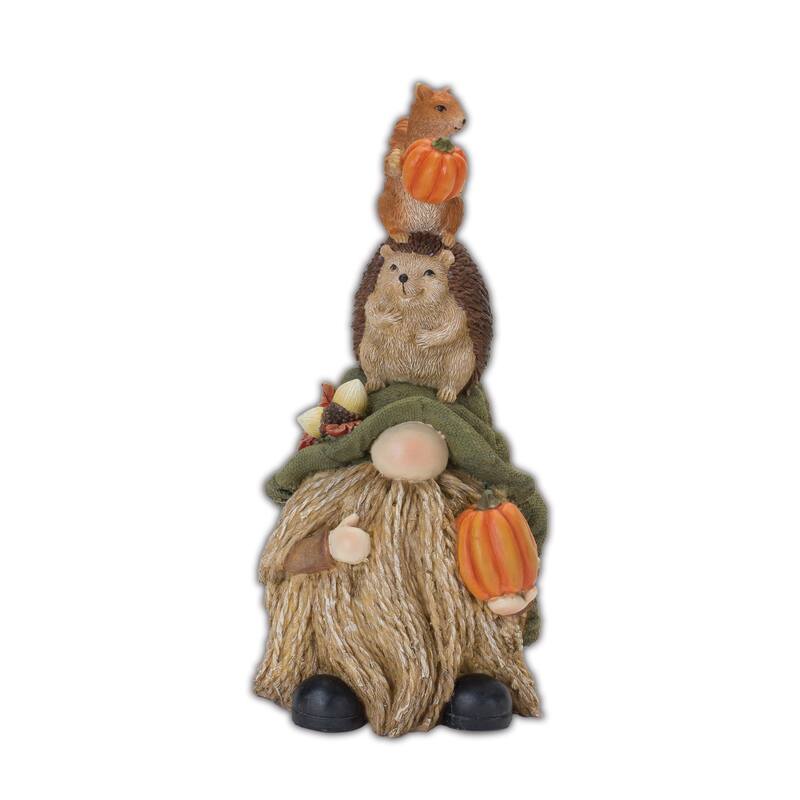 Stacking Gnome with Animals Figurine (Set of 2) Bed Bath & Beyond