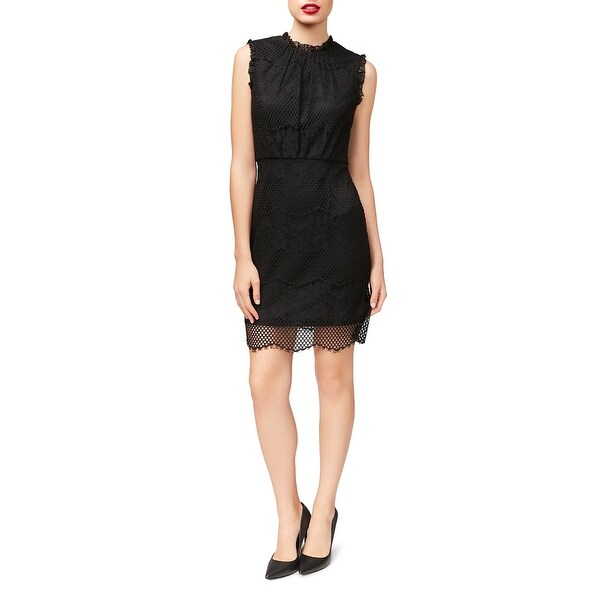betsey johnson lace sheath dress