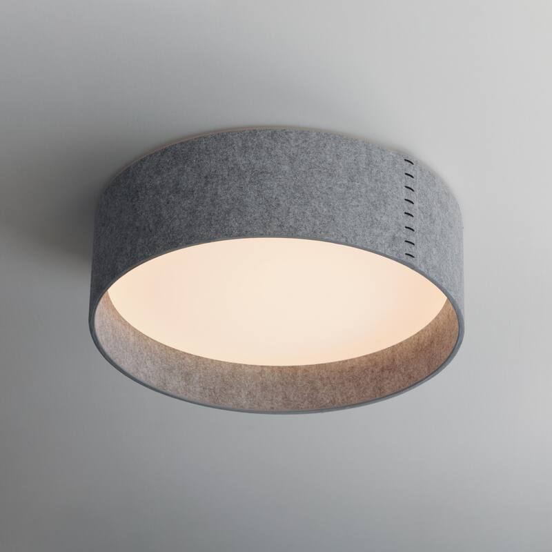 Maxim Prime 20" LED Flush Mount Drum Ceiling Fixture