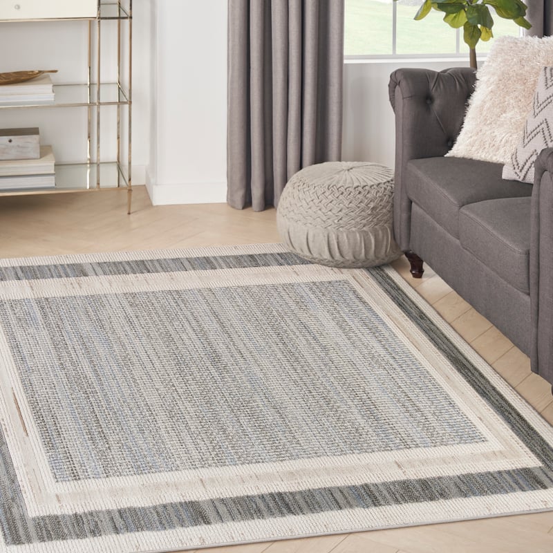 Nourison Serenity Home Indoor Geometric Area Rug