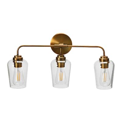 Robert Stevenson Lighting Holden - Metal and Glass Vanity Light