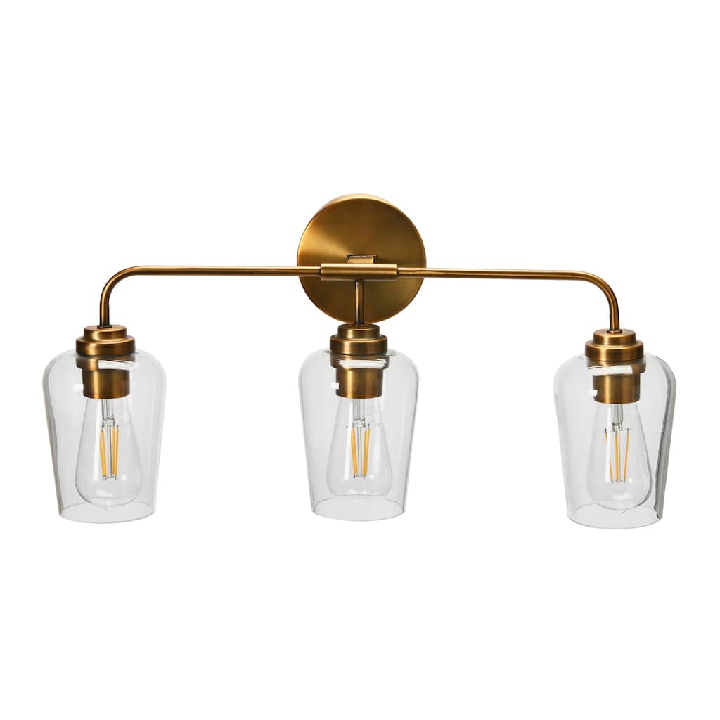 Robert Stevenson Lighting Holden - Metal and Glass Vanity Light
