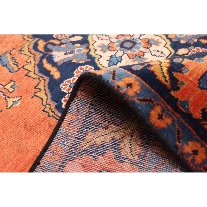 ECARPETGALLERY Hand-knotted Andelz Copper Wool Rug - 5'0 x 7'3