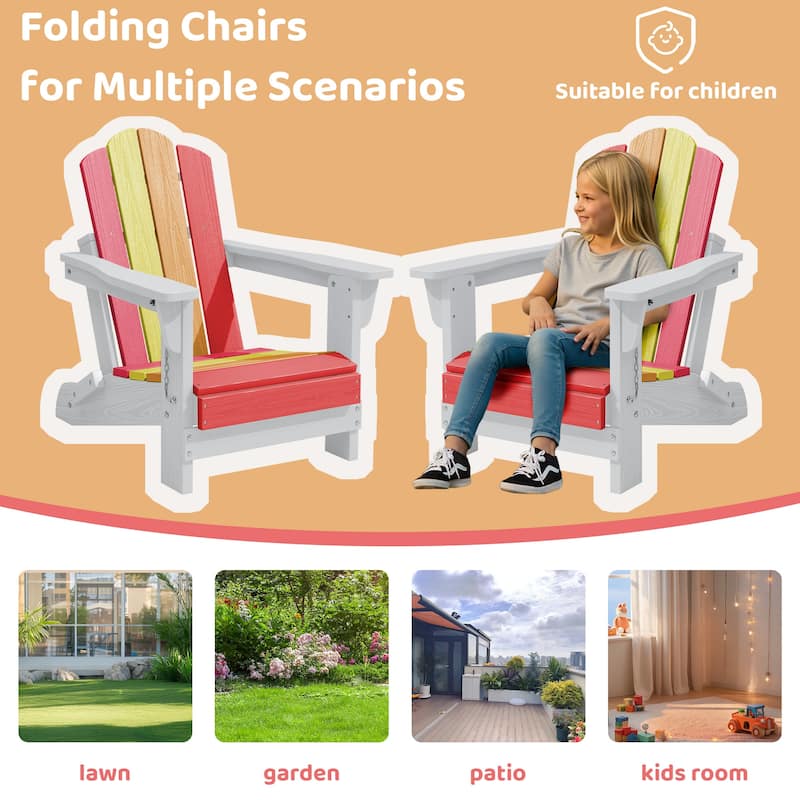 HDPE Adirondack Chair for Kid