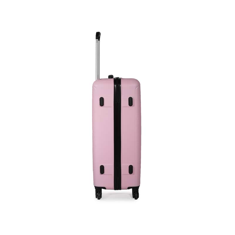 3-Piece Luggage Set ABS Lightweight & Durable Suitcase with Spinner Wheels, TSA Lock, (20/24/28)