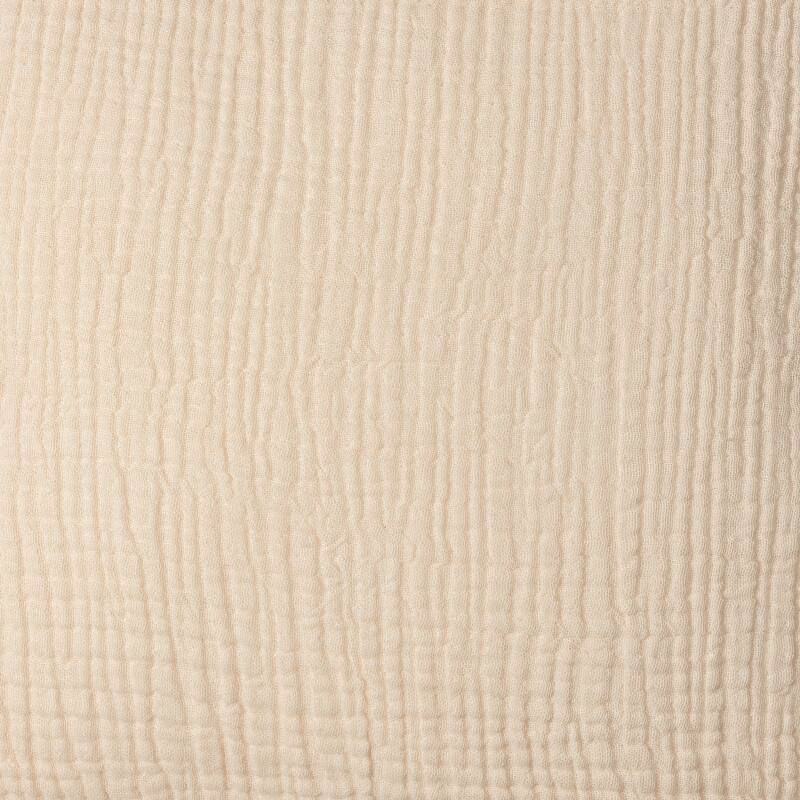 Sevita Solid Turkish Cotton Fringed Throw Pillow