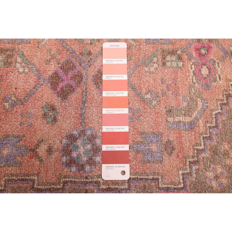 ECARPETGALLERY Hand-knotted Antalya Vintage Copper Wool Rug - 2'11 x 5'9