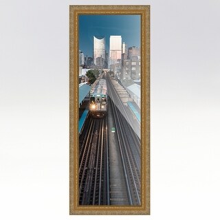 7x21 Frame Gold Real Wood Picture Frame Width 2 inches | Interior - Bed ...