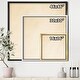 preview thumbnail 5 of 7, Designart 'Indigo and Gold I' Posh & Luxe Framed Canvas