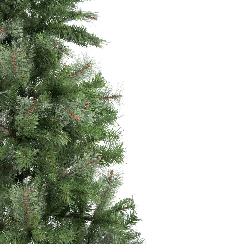 Medium Mixed Cashmere Pine Artificial Christmas Tree - 7.5' - Unlit - 7.5 Foot
