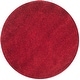 preview thumbnail 151 of 187, SAFAVIEH California Premium Shag Izat 2-inch Thick Area Rug 4' Round - Red - Round