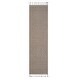 preview thumbnail 8 of 11, LOOM & LUXE Collection 2X8 Medallion Indoor/Outdoor Area Rug - 96" D x 26" W x 0.28" H Beige