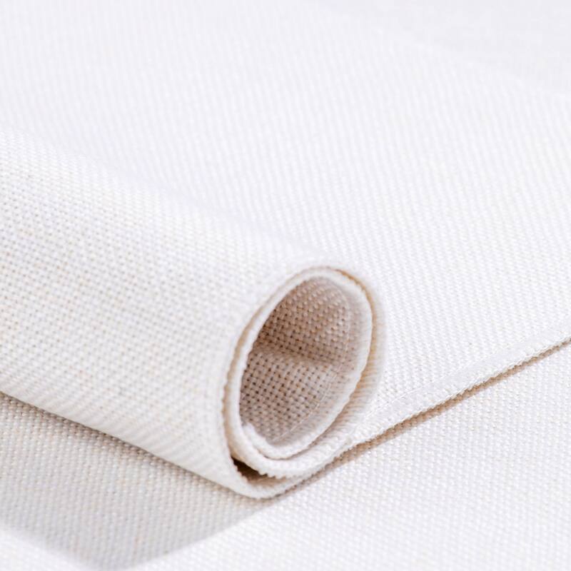Denim Stars 4-Pack Poly-Cotton Blend Placemats Manufactured in The USA Machine Washable Dryer Safe