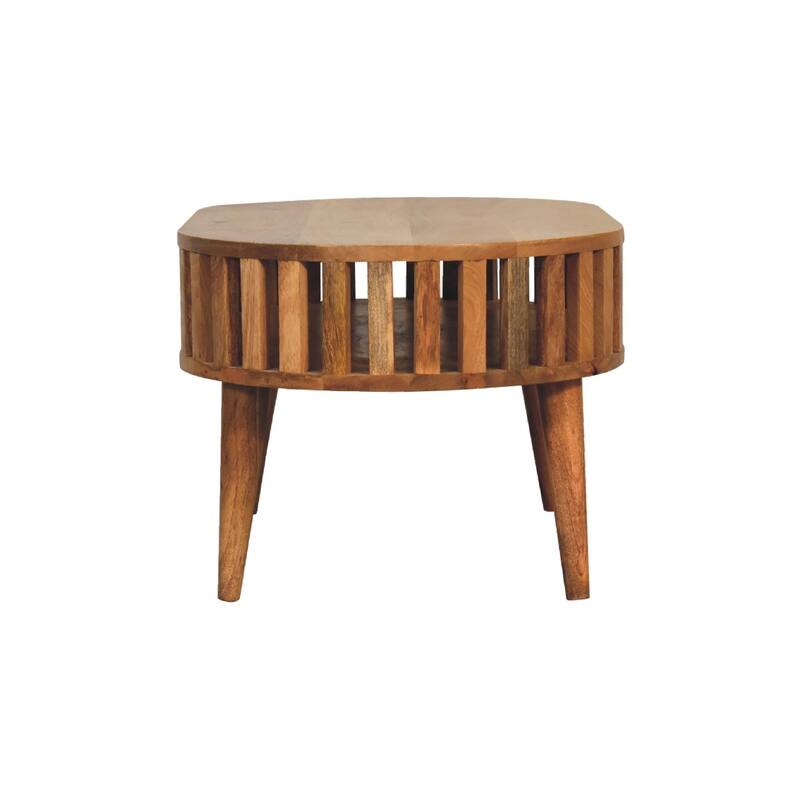 Modern Style Console Table Wood Table Top,Leisure Coffee Table With Storage Space