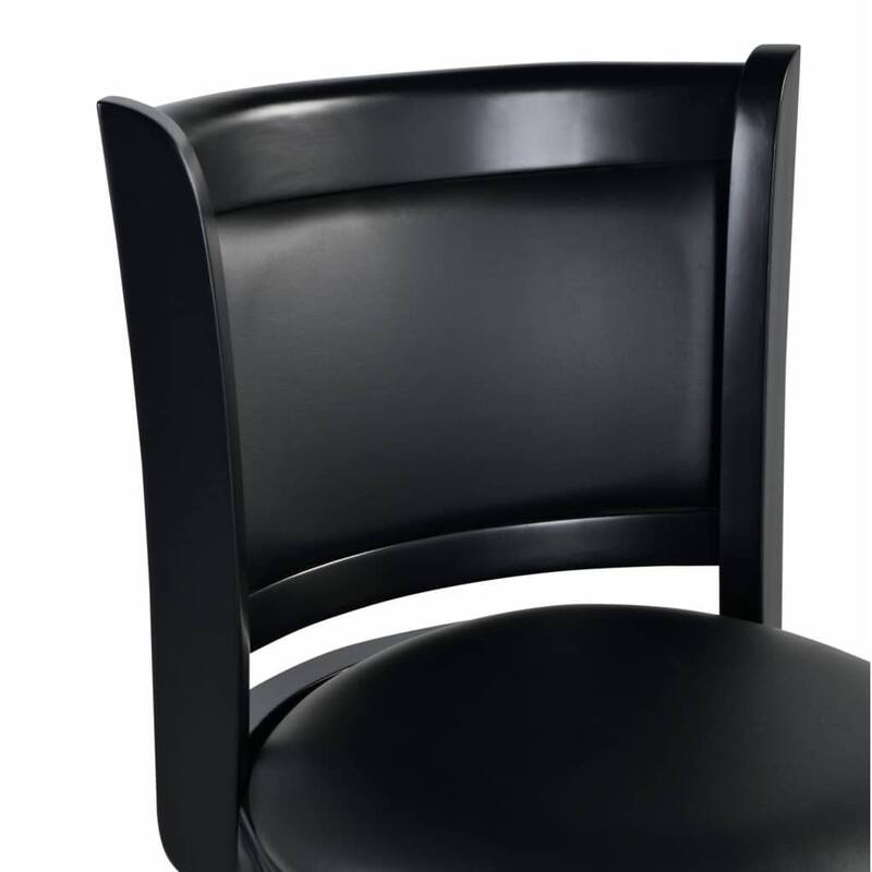 Augusta Wood Indoor Swivel Barstool