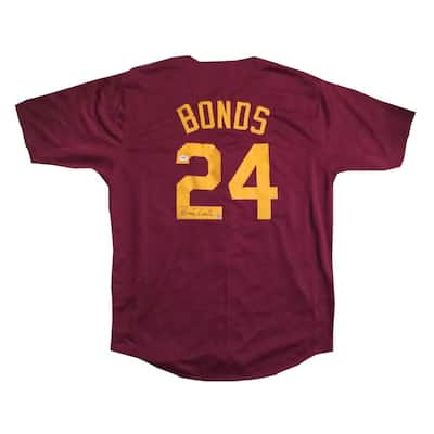 Barry Bonds Autographed Arizona State Signed Baseball ASU Jersey PSA DNA COA - 8'6" x 11'6"