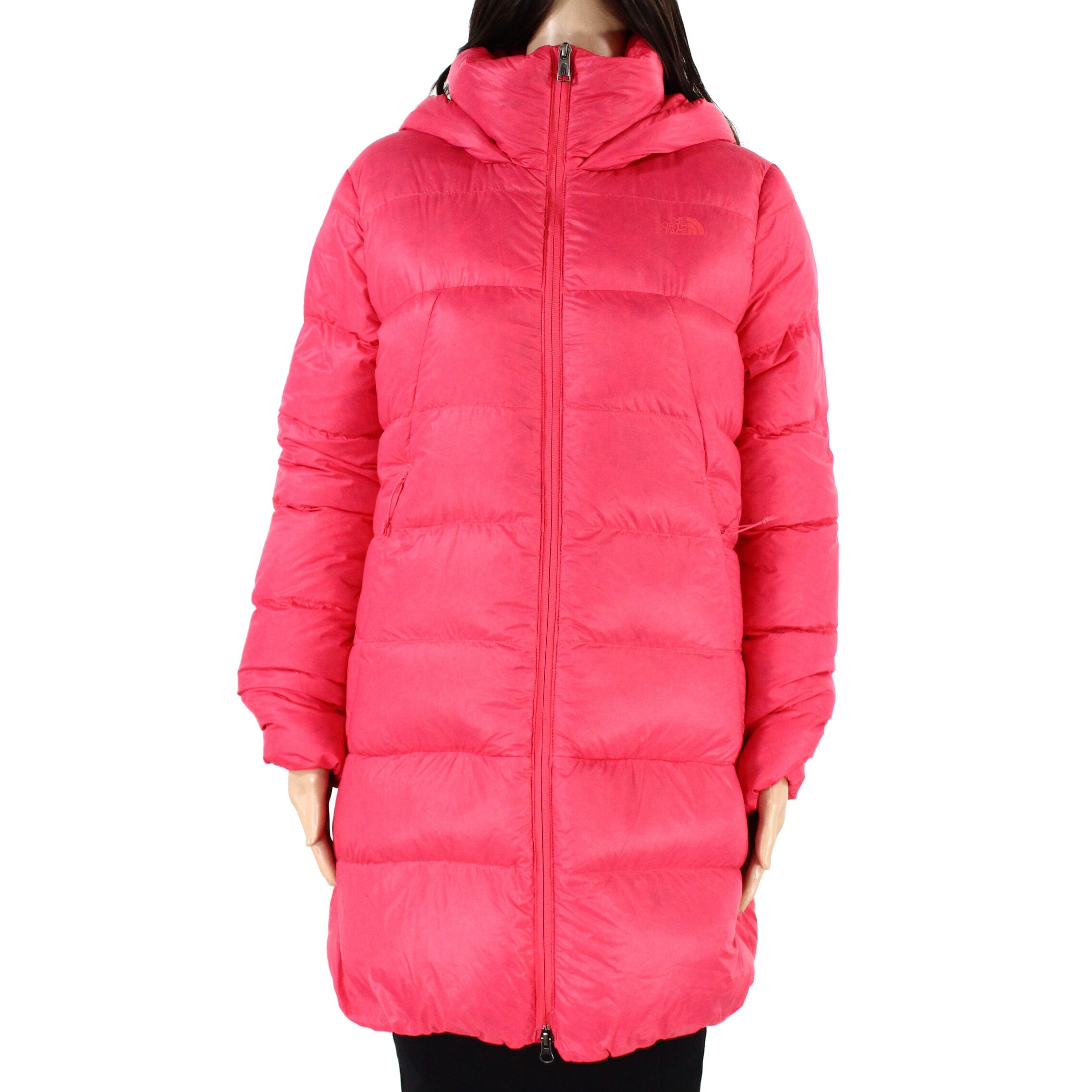 northface red coat