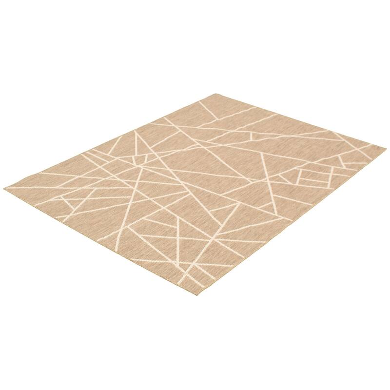 ECARPETGALLERY Sisal Abstract Tropical Rug