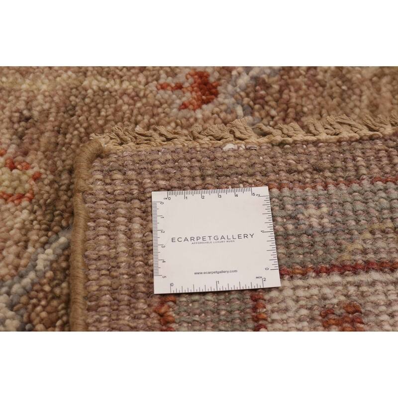 ECARPETGALLERY Hand-knotted Jules Serapi Brown Wool Rug - 7'11 x 9'6
