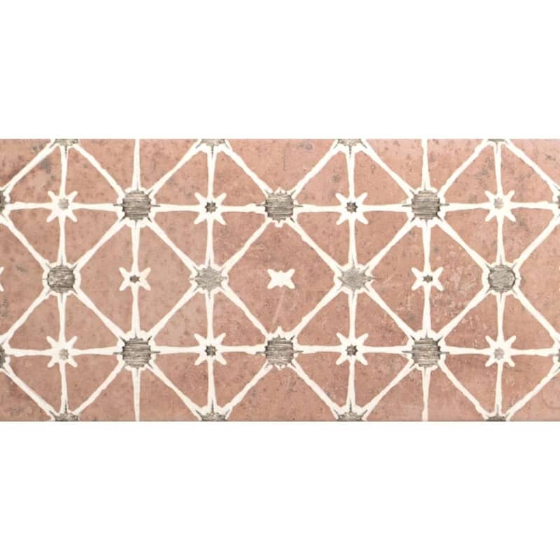 Arcilla Decor 6x12 Satin Porcelain Patterned Tile - Floor, Wall, Backsplash