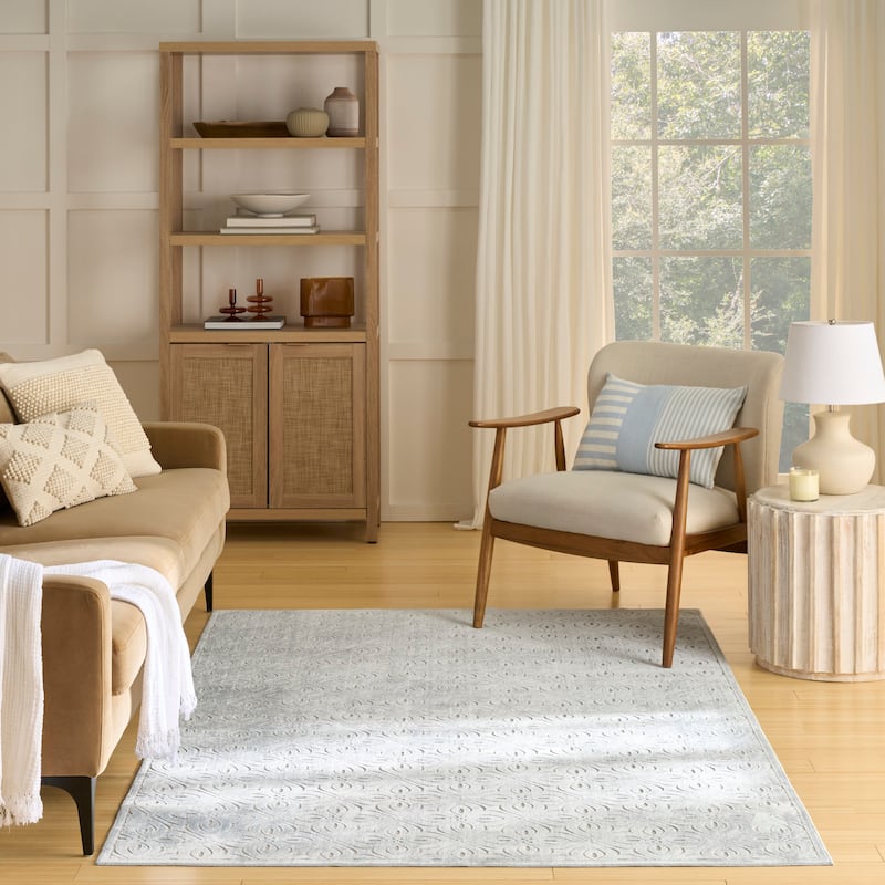 Nourison Washable Charm Indoor only Floral Area Rug