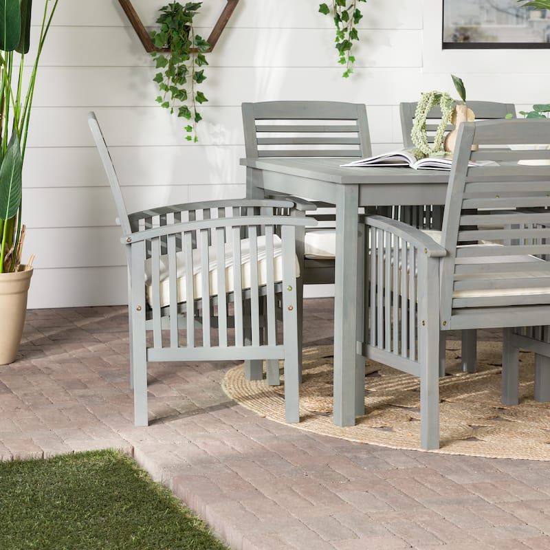 Middlebrook Surfside 7-piece Acacia Wood Outdoor Dining Set