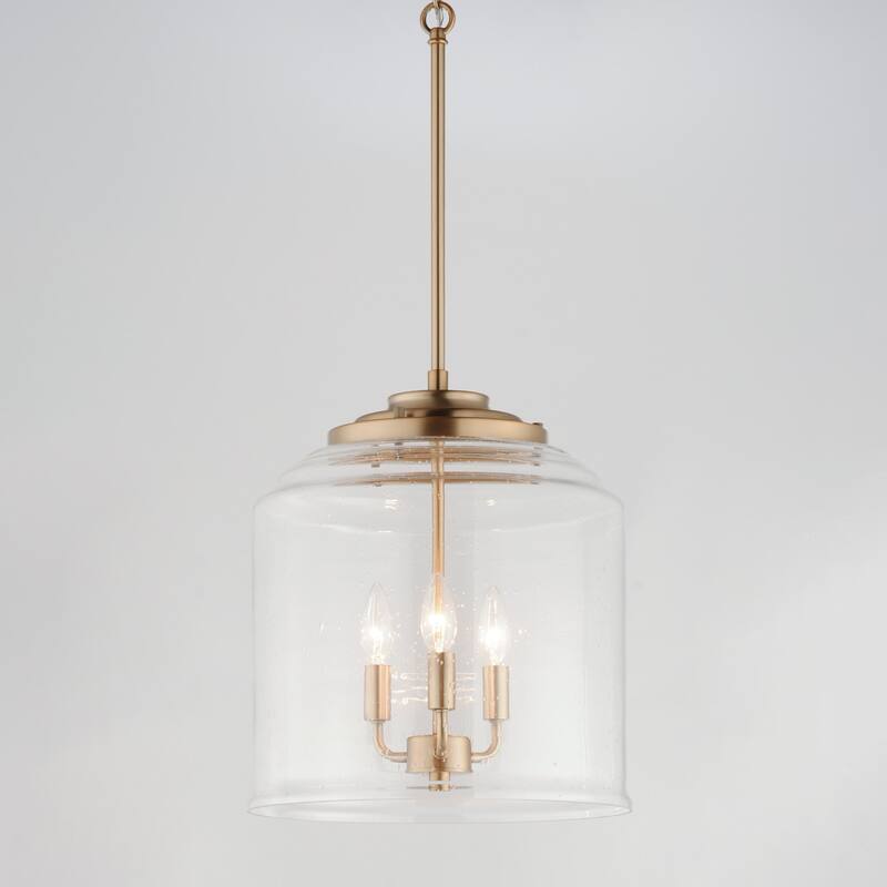 Maxim Acadia 3 Light 14" Wide Taper Candle Pendant