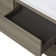 preview thumbnail 39 of 169, CASAINC Floating Bathroom Vanity with Resin Top Basin and Soft Closing Drawers