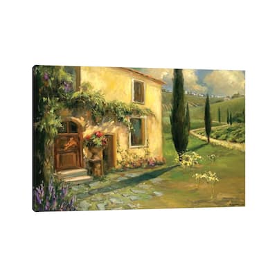 iCanvas "Tuscan Spring" by Allayn Stevens Canvas Print