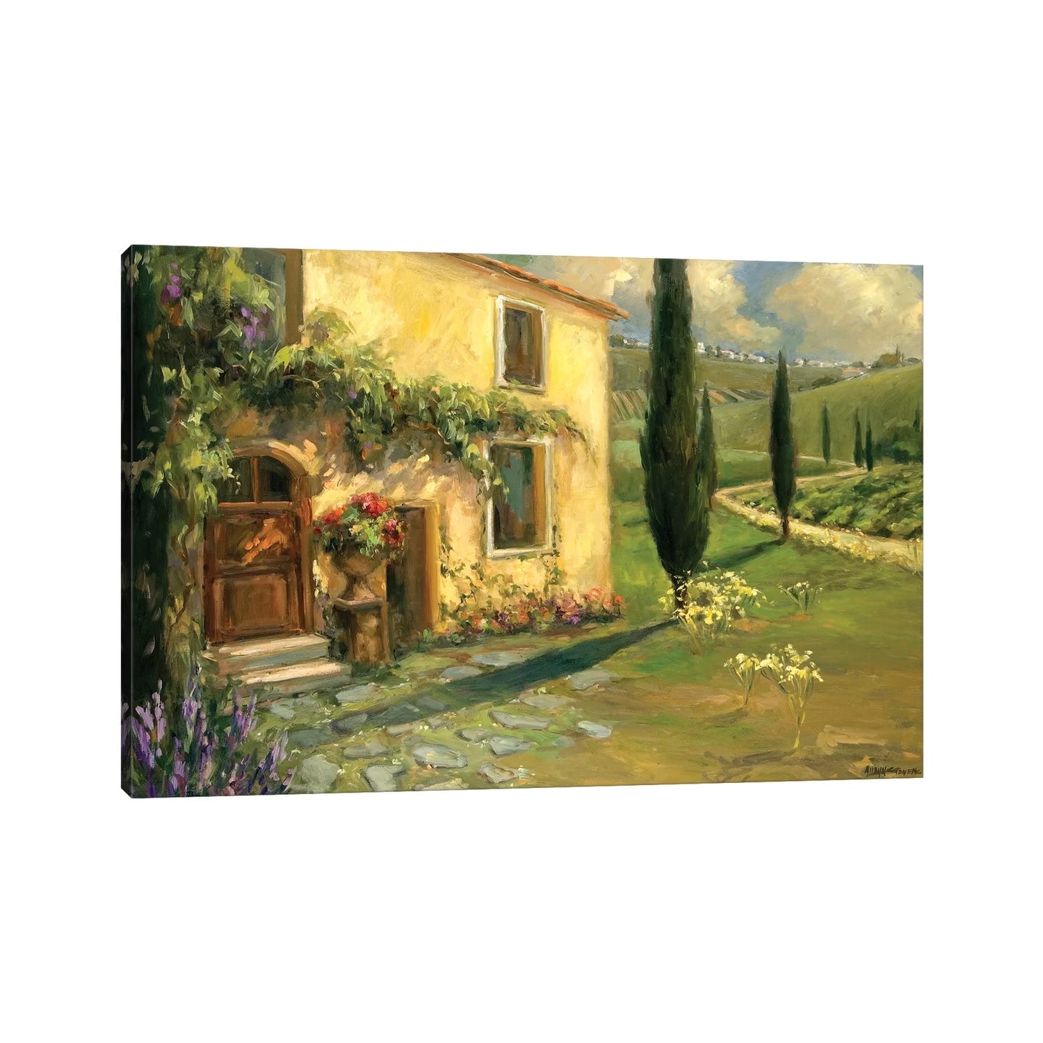 iCanvas "Tuscan Spring" by Allayn Stevens Canvas Print