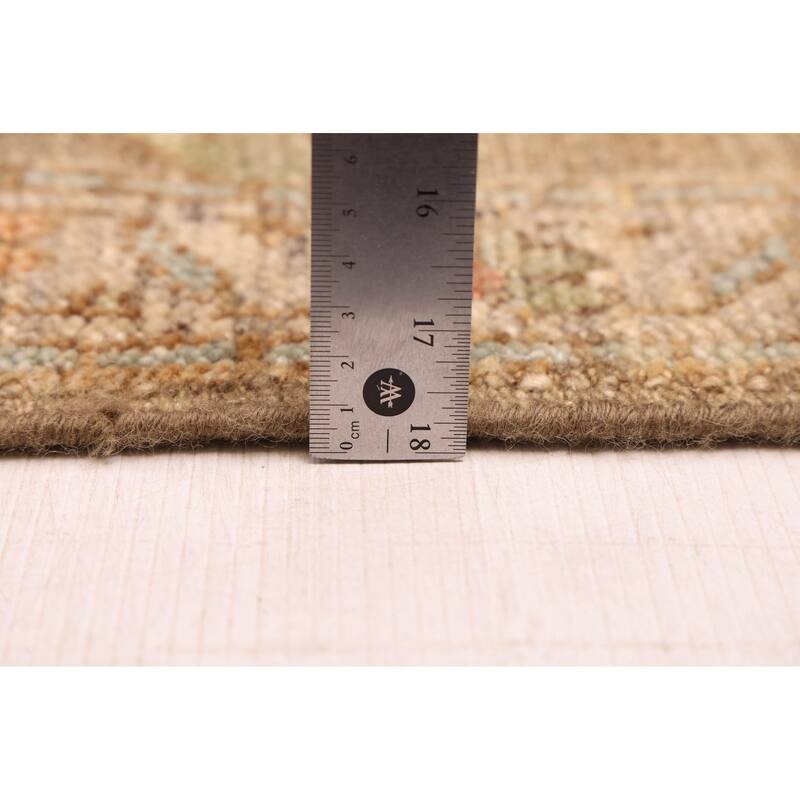 ECARPETGALLERY Hand-knotted Jules Serapi Taupe Wool Rug - 9'3 x 12'2