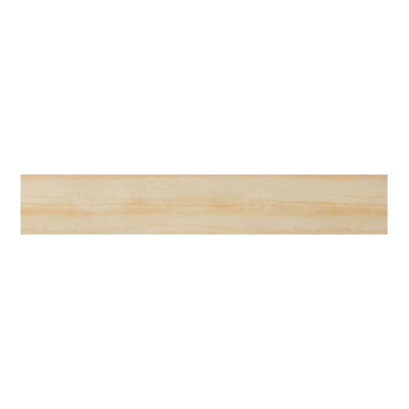 WM827: 3/8-in D x 1-1/4-in W x 96-in L Americraft Solid Hardwood Stain Grade Modern Stop Moulding