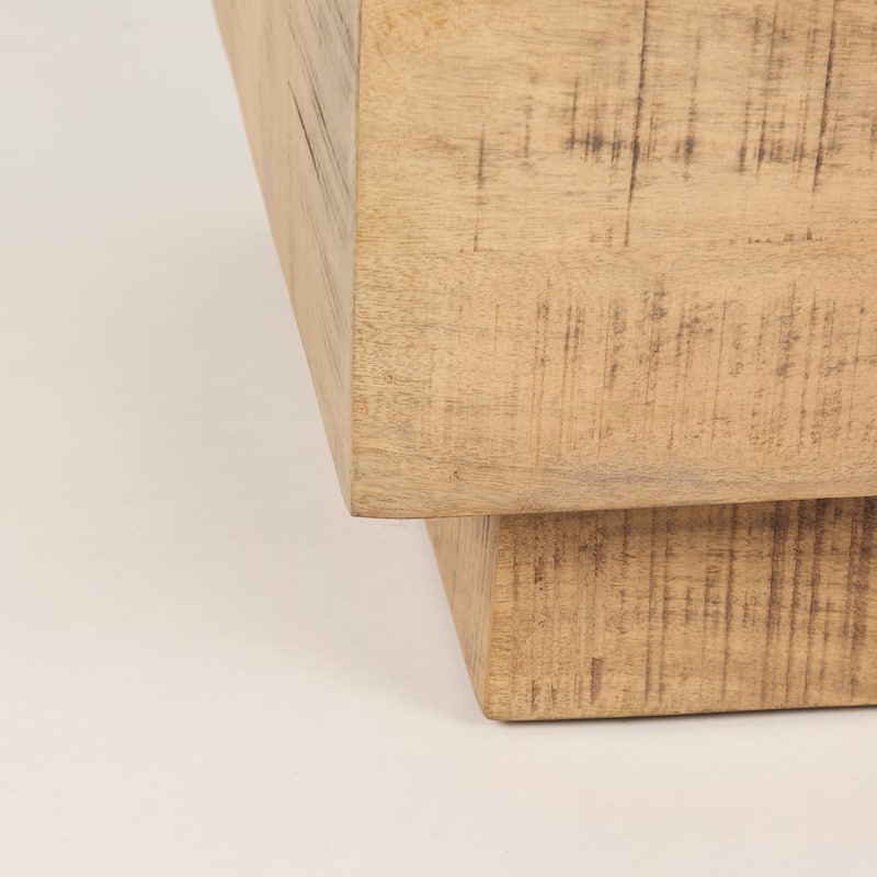 Hayden Solid Wood Floating End Table