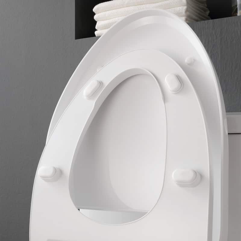 Ove Decors 1.6 GPF Wall Mounted One Piece Elongated Toilet � Seat