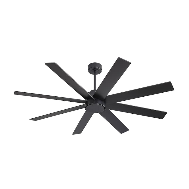MLiAN 60 in. 8-Plywood Blades Indoor Ceiling Fan With Remote...
