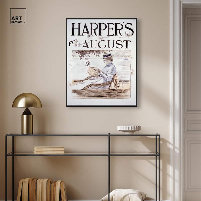 Harpers Penfield August 1892 Canvas by Art Remedy