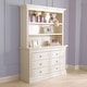 preview thumbnail 2 of 0, Baby Cache Montana Hutch White