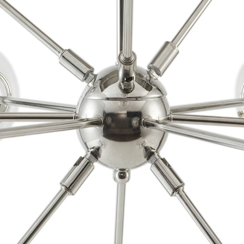 Paige 12-Light Chandelier with Oversized Globe Bulbs for living room,bedroom,and dining room
