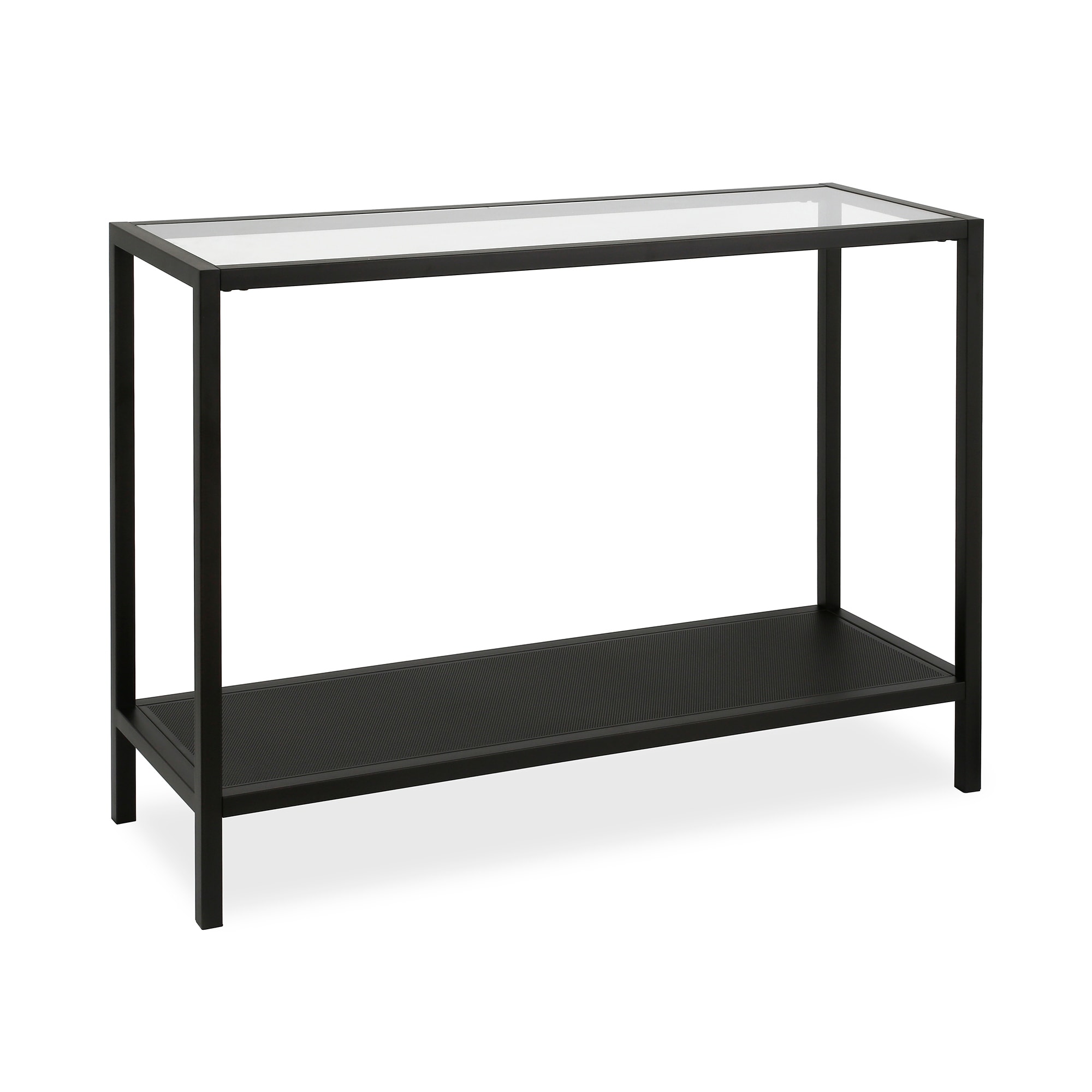 Mainstays tempered glass and deals metal console table collection