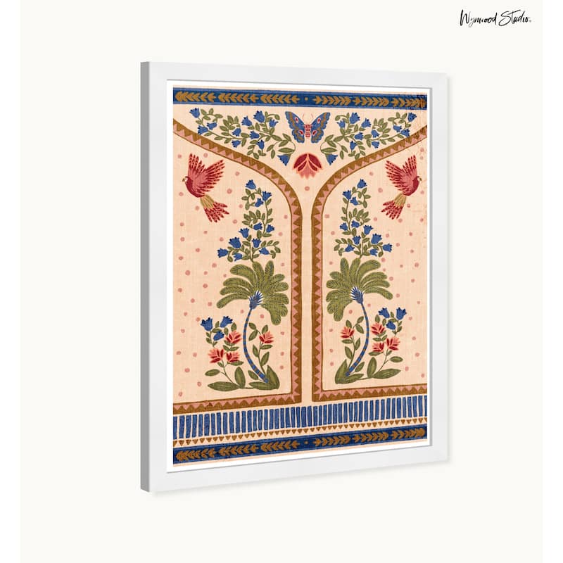 Wynwood Studio Jungle Tapestry Framed Tropical Chinoiserie Art Prints